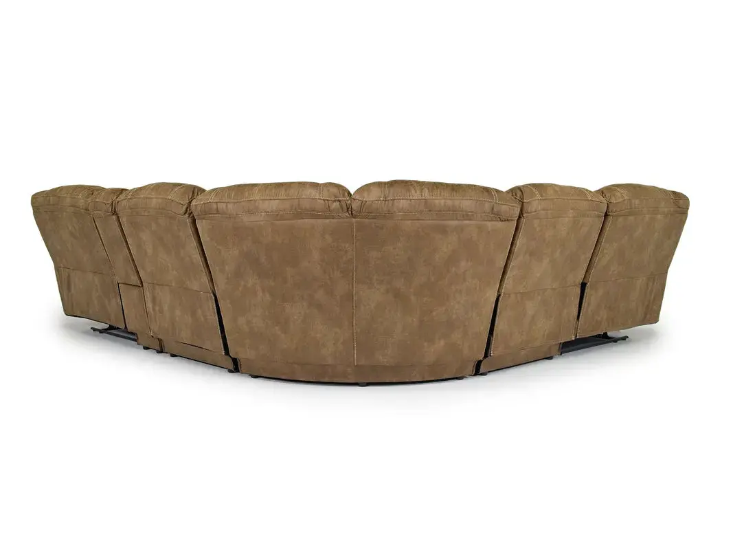 Dusty 6 Piece Reclining Sectional - Image 5