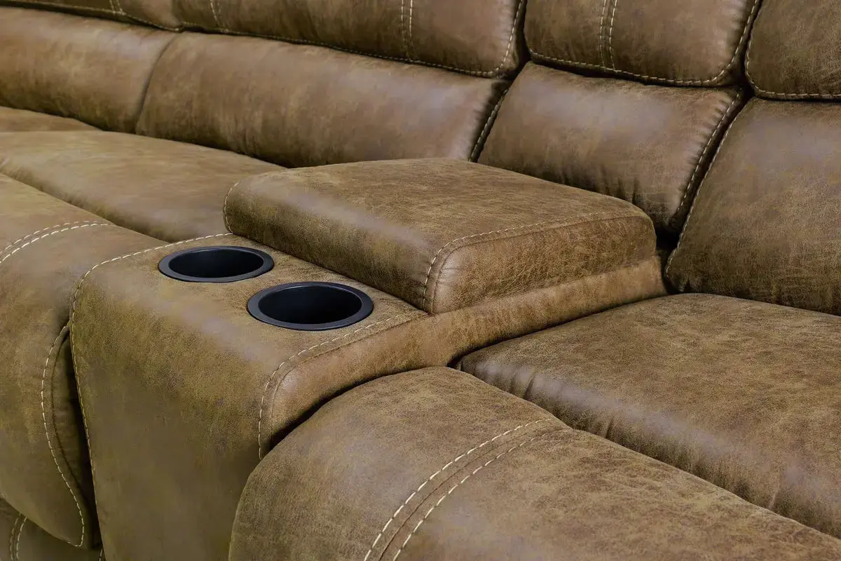 Dusty 6 Piece Reclining Sectional - Image 9