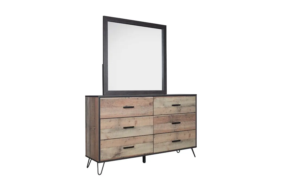 Elk River Panel Bed & Dresser & Mirror & Nightstand - Image 15