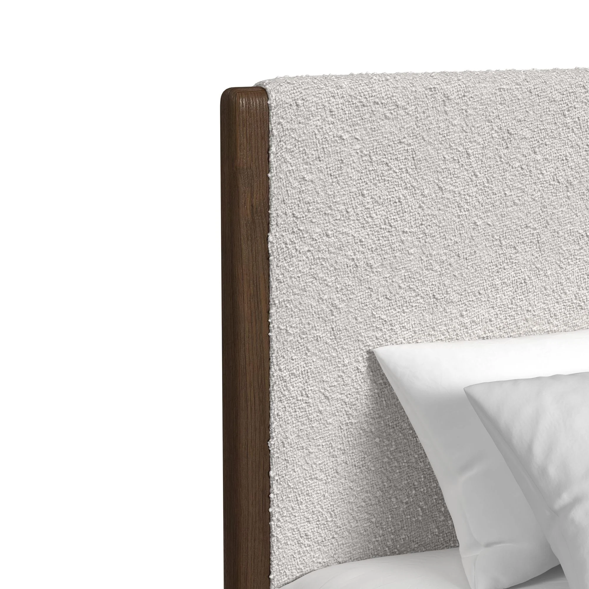 Elm Upholstered Panel Bed With Lights - Image 5