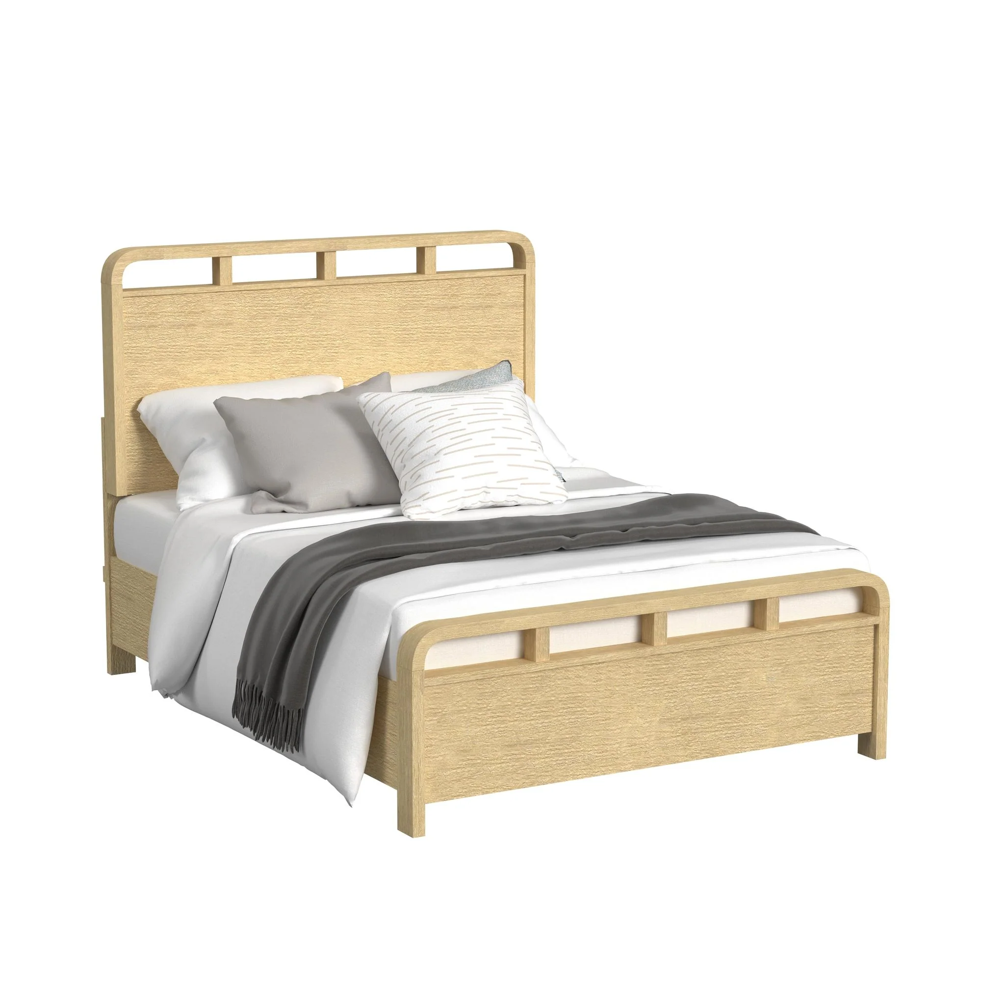Emberly Panel Bed & Dresser & Mirror & Nightstand - Image 28