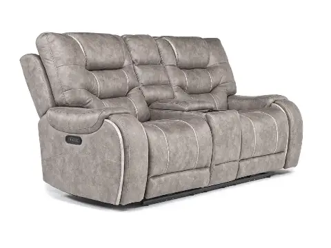 Estilo 2 Power Console Loveseat - Image 20