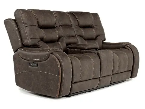 Estilo 2 Power Console Loveseat - Image 21