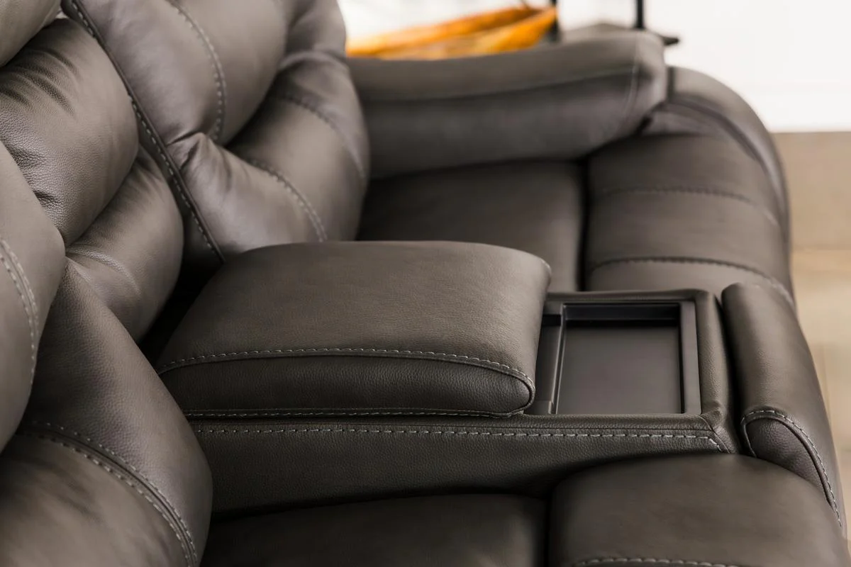 Estilo 2 Power Console Loveseat - Image 3