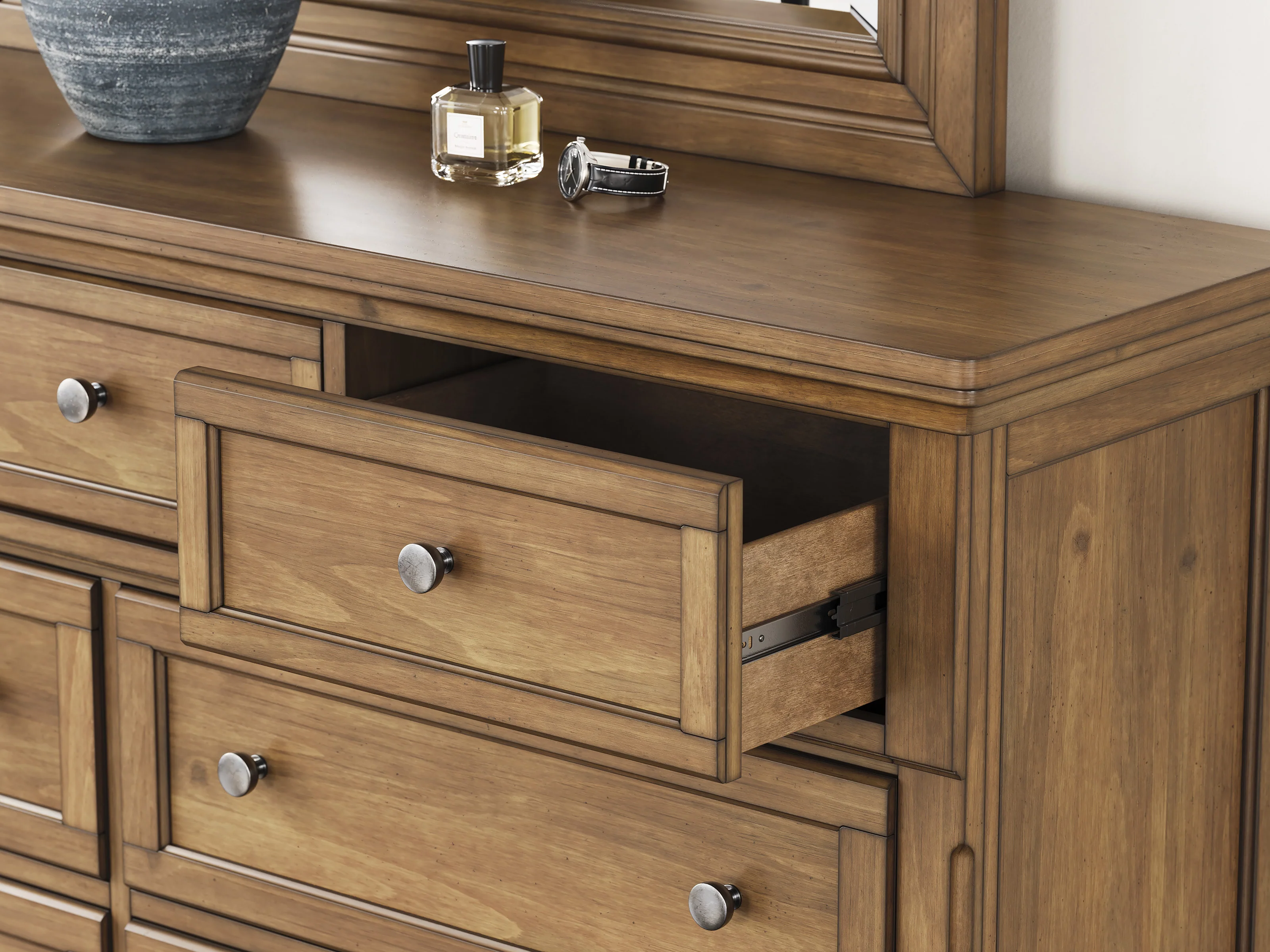 Feddinger Panel Bed & Dresser & Mirror & Nightstand - Image 16