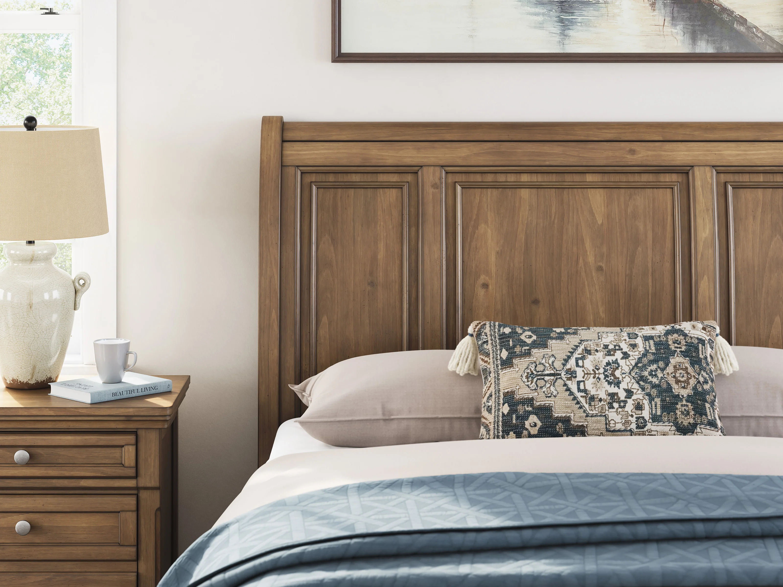 Feddinger Sleigh Bed - Image 6