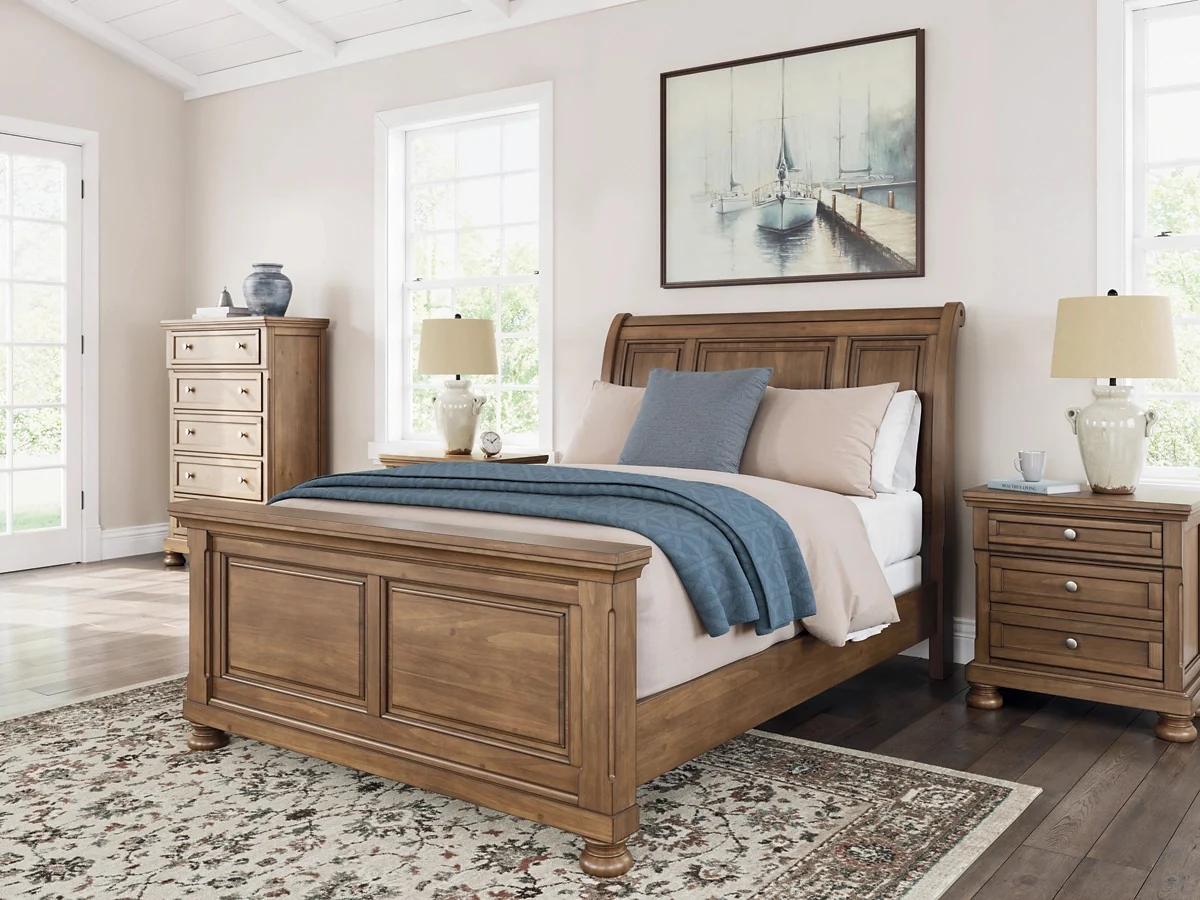 Feddinger Sleigh Bed - Image 9