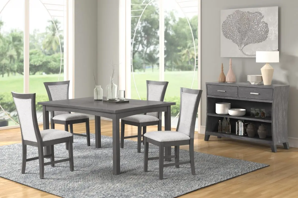 Flair Dining Table & 4 Chairs
