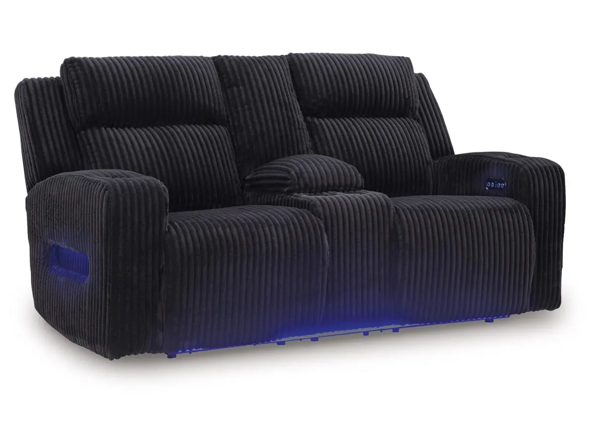 Forest Lake 2 Power Console Loveseat