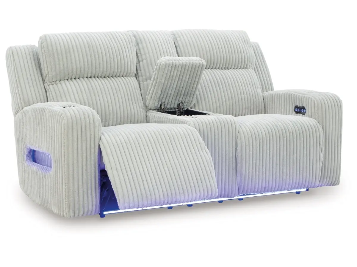 Forest Lake 2 Power Console Loveseat - Image 4