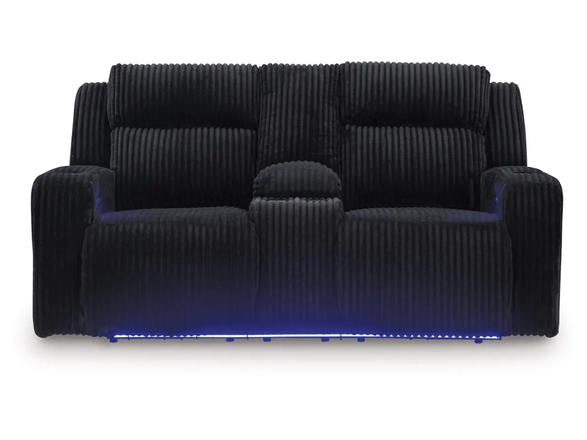 Forest Lake 2 Power Console Loveseat - Image 5