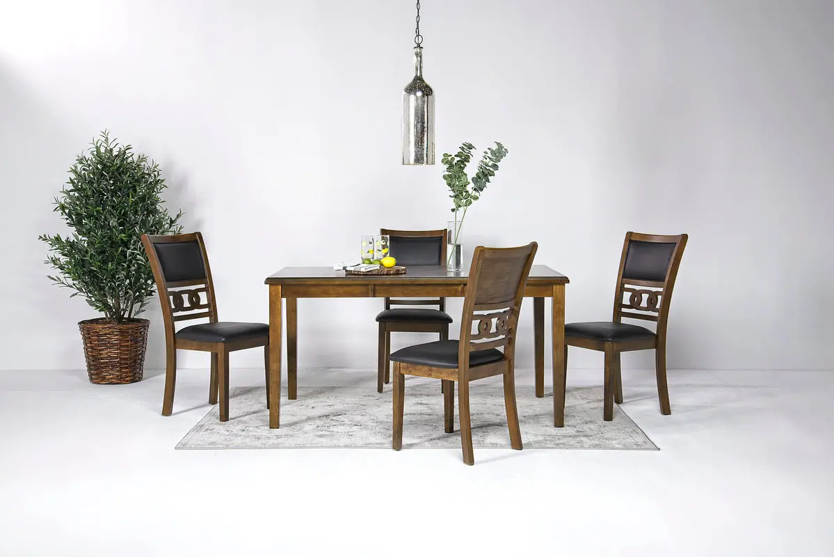 Gia Dining Table & 4 Chairs & Bench - Image 2