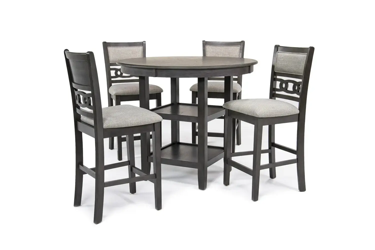 Gia Round Counter Height Dining Table & 4 Stools - Image 23