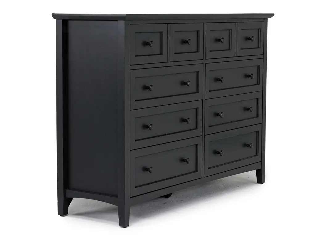 Grace Panel Bed & Dresser & Mirror - Image 62