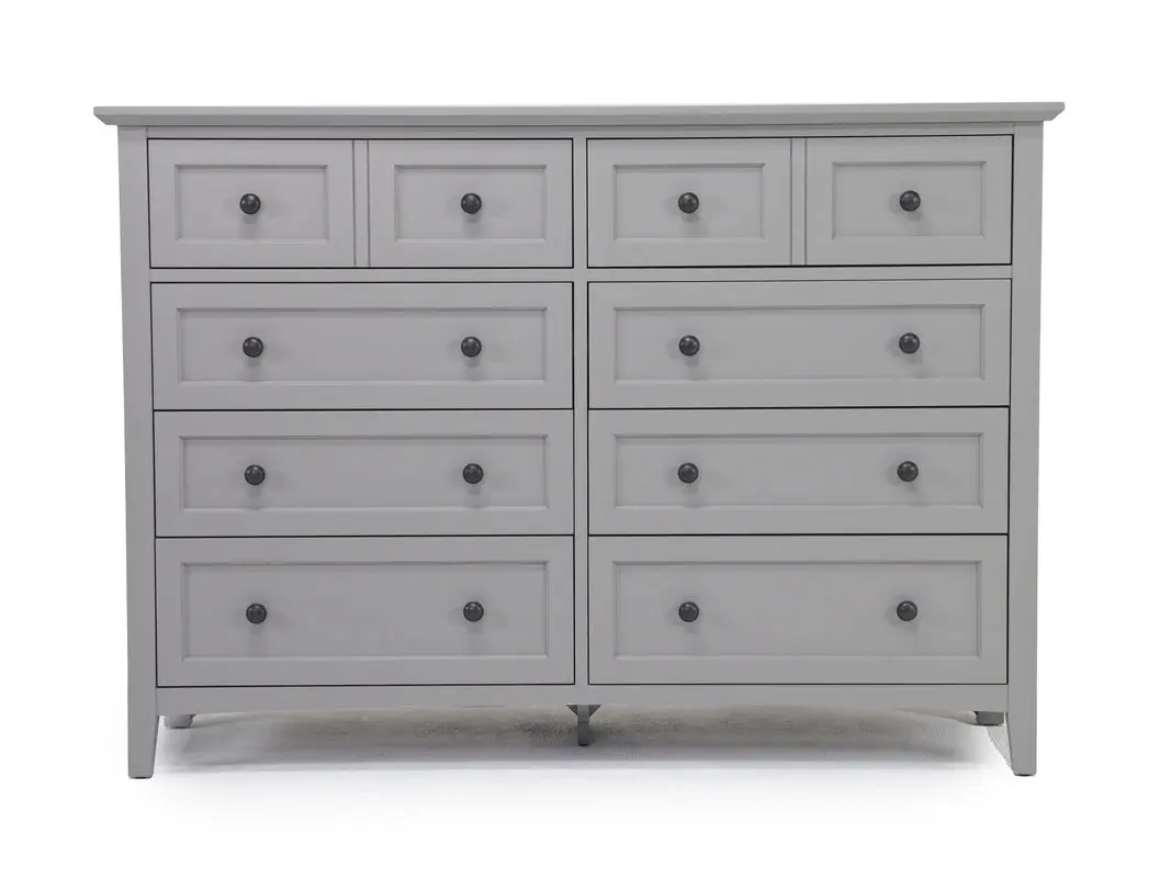 Grace Panel Bed & Dresser & Mirror - Image 74