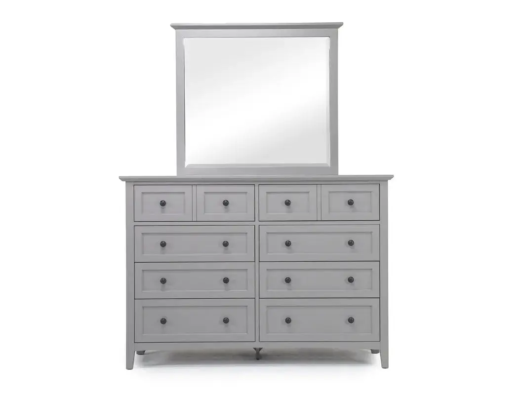 Grace Panel Bed & Dresser & Mirror - Image 90