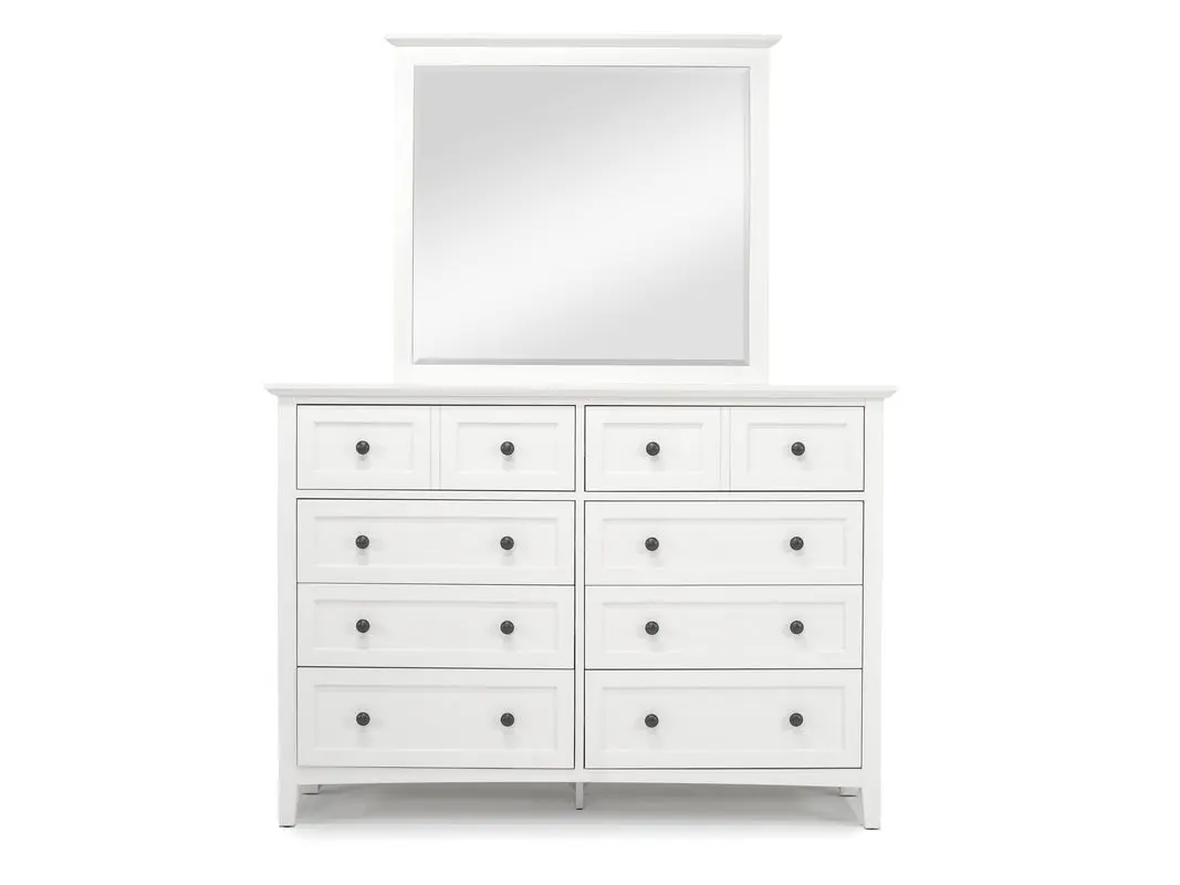 Grace Panel Bed & Dresser & Mirror - Image 96
