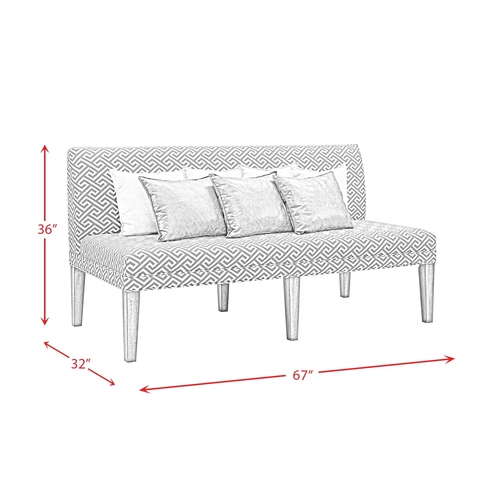 Gramercy Dining Bench - Image 9