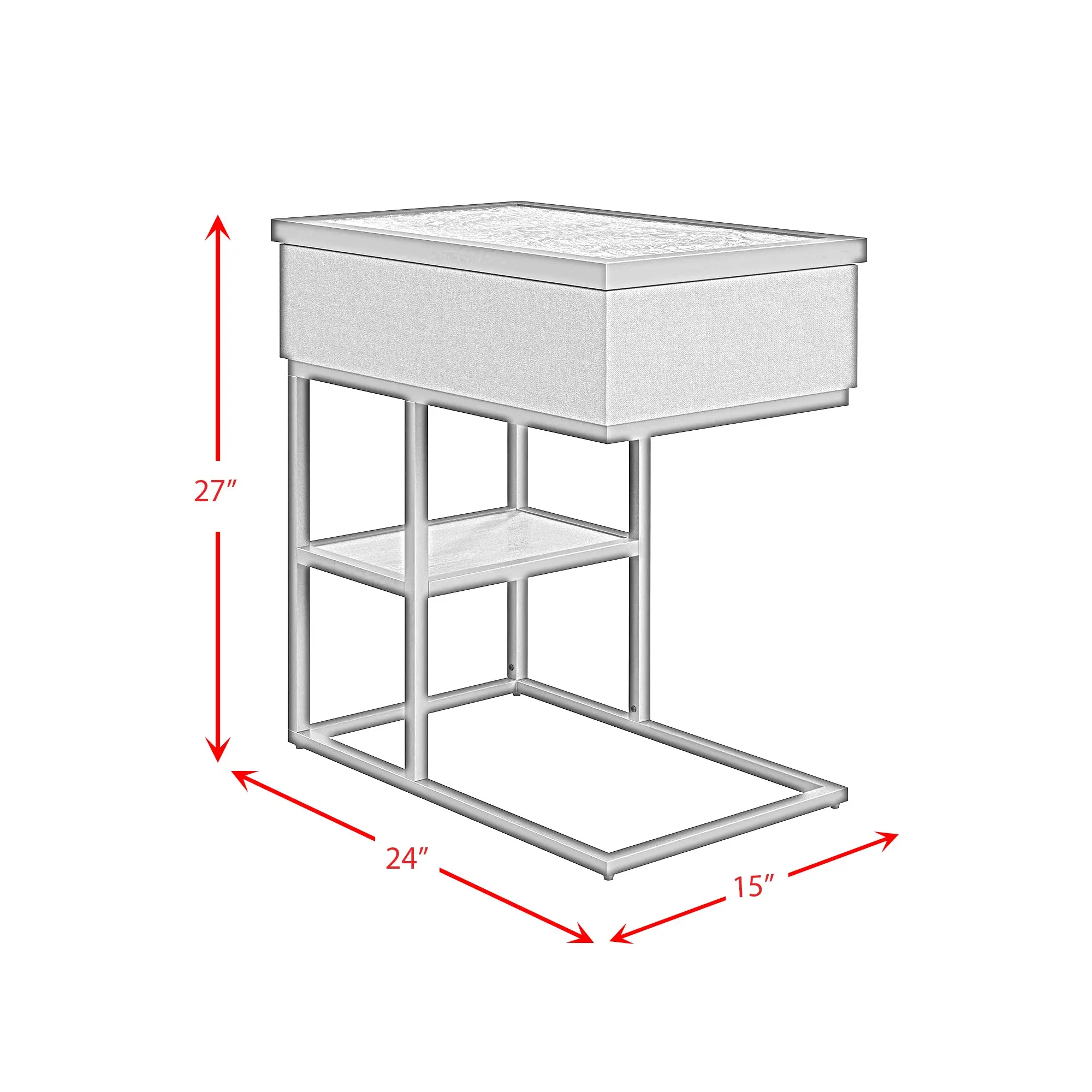 Halo Accent Table - Image 9