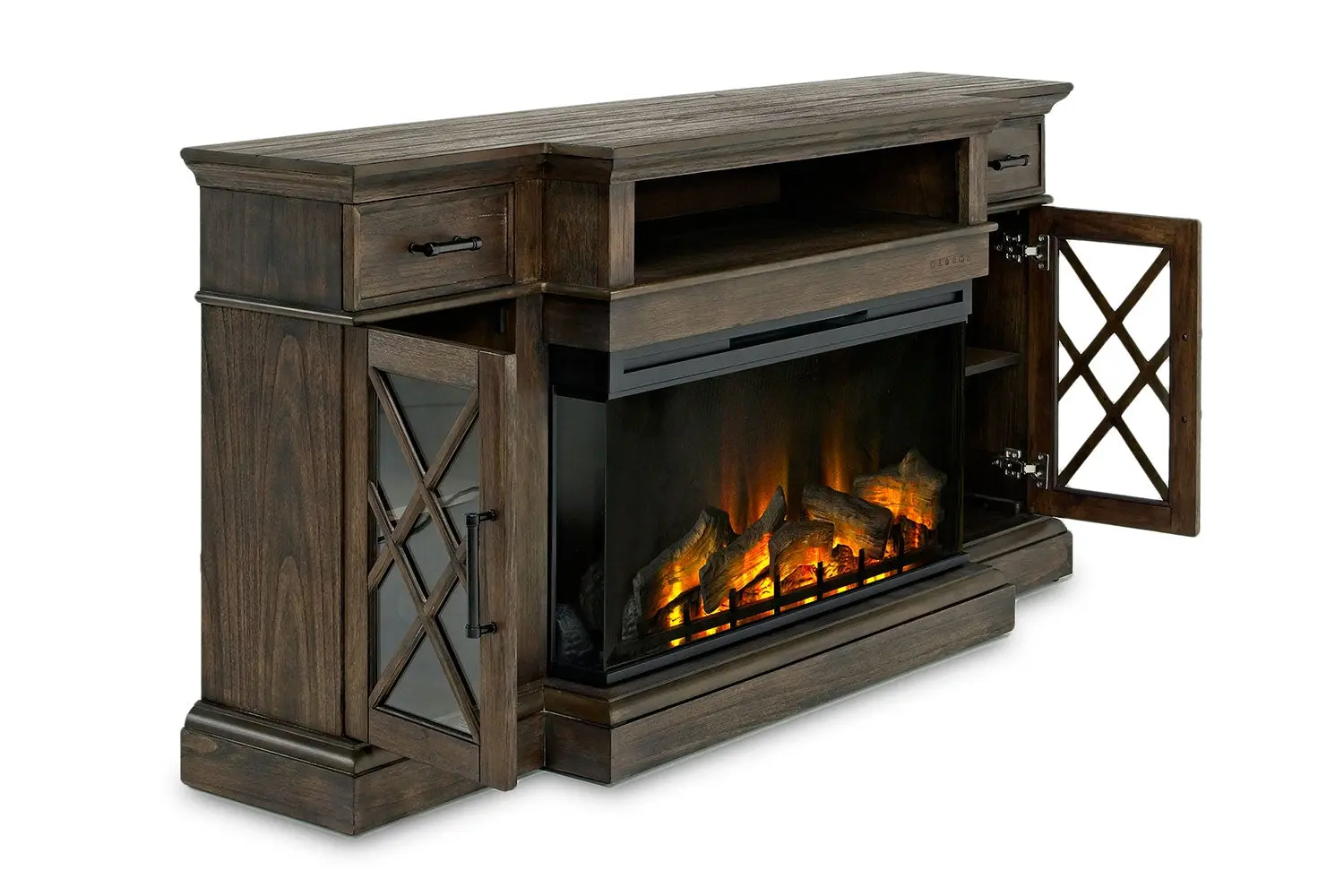 Harbor Fireplace Console - Image 2