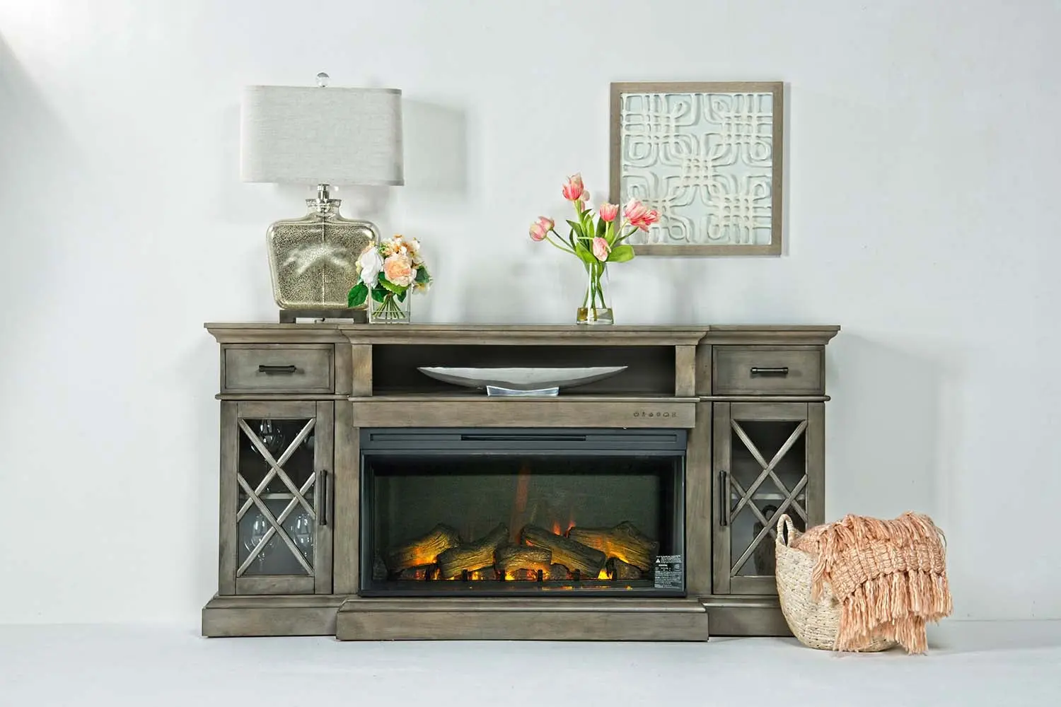 Harbor Fireplace Console - Image 6