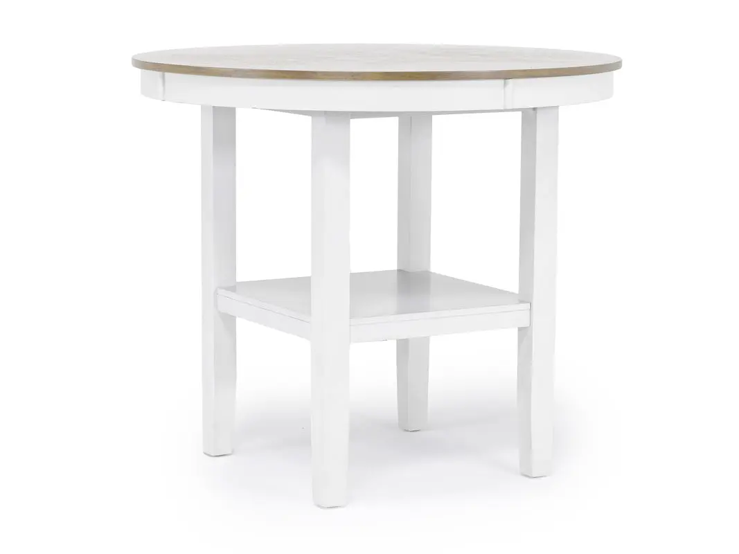 Harlin Round Counter Height Dining Table & 4 Stools - Image 2