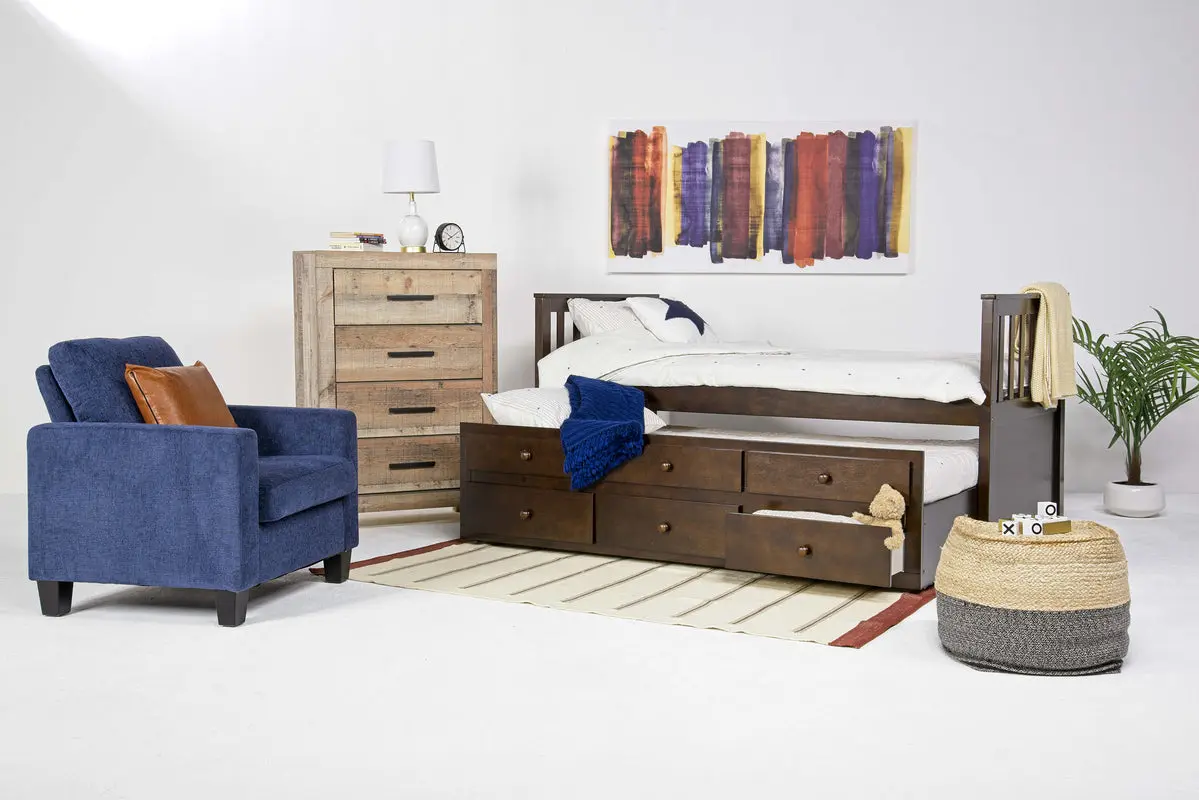 Harlow Captain Bed With Storage Trundle - Image 16