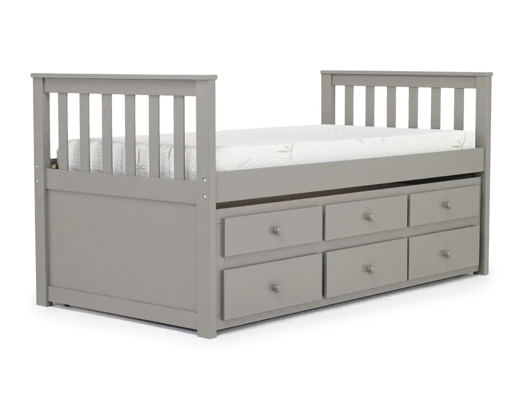 Harlow Captain Bed With Storage Trundle - Image 2