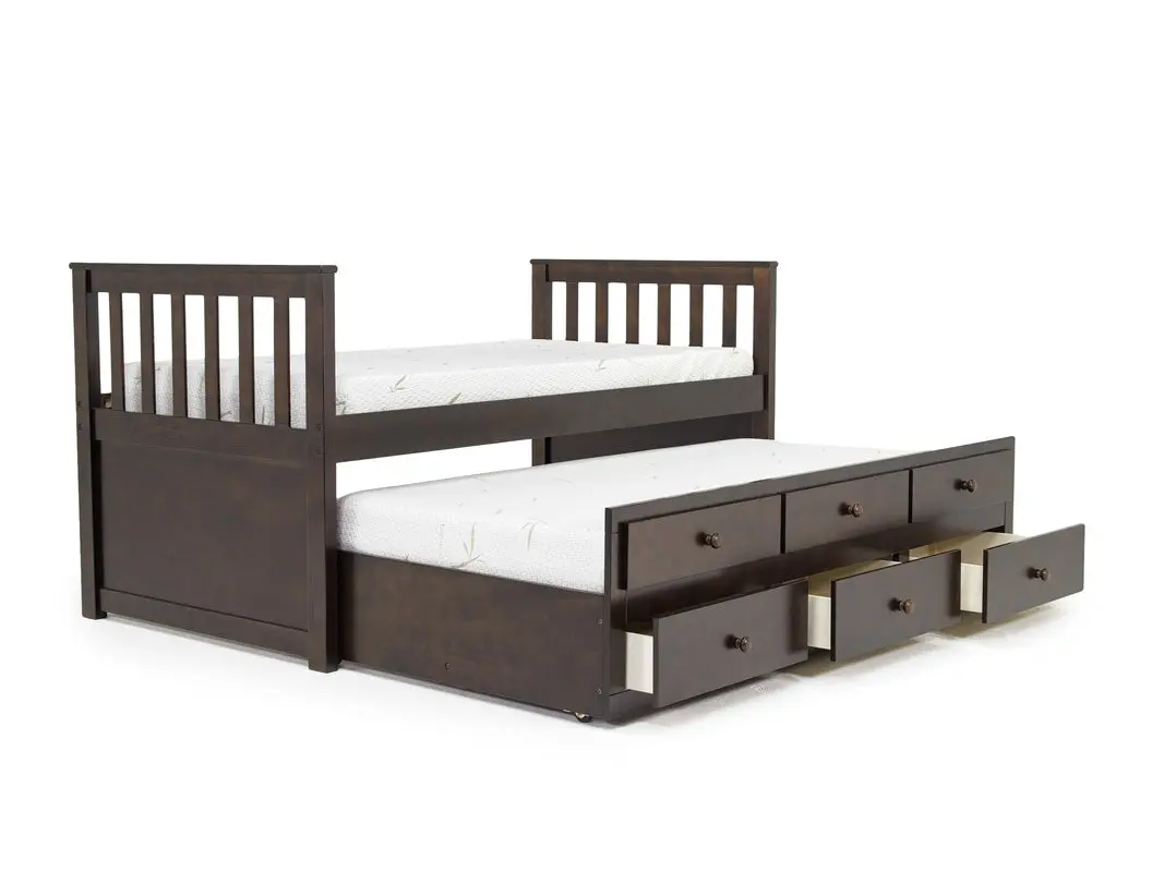 Harlow Captain Bed With Storage Trundle - Image 4
