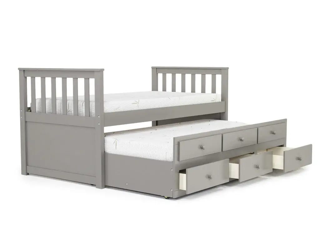 Harlow Captain Bed With Storage Trundle - Image 5