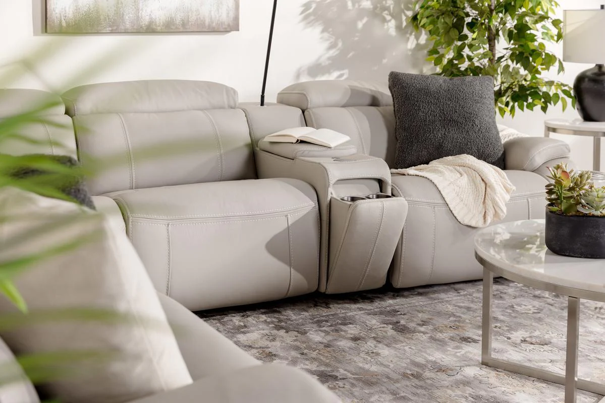 Imperial 6 Piece 2 Power Sectional - Image 6