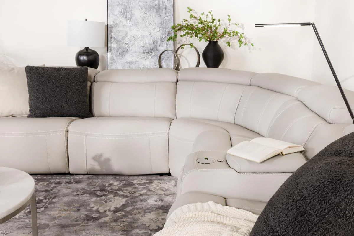 Imperial 6 Piece 2 Power Sectional - Image 8