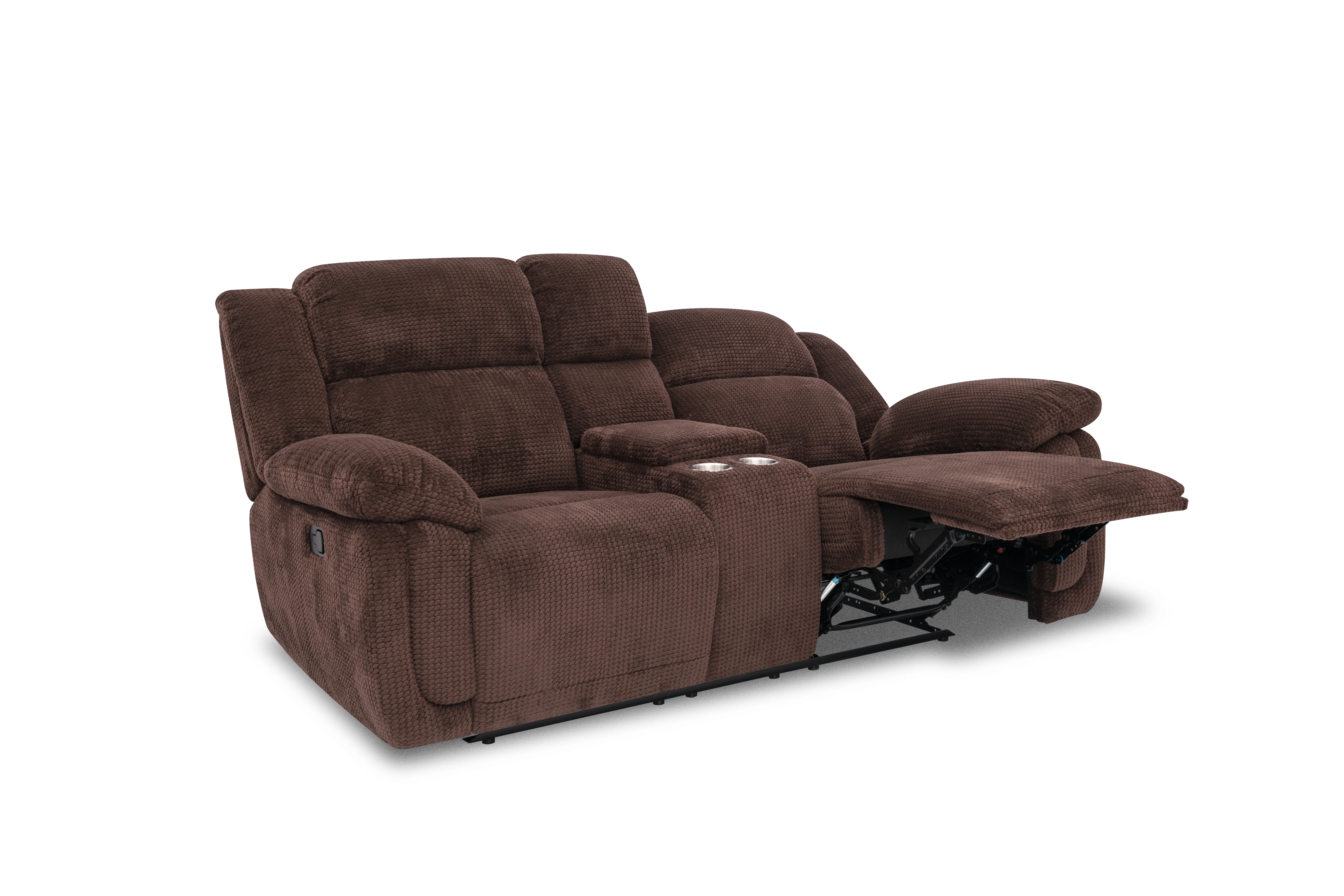 Jayne Reclining Console Loveseat - Image 6