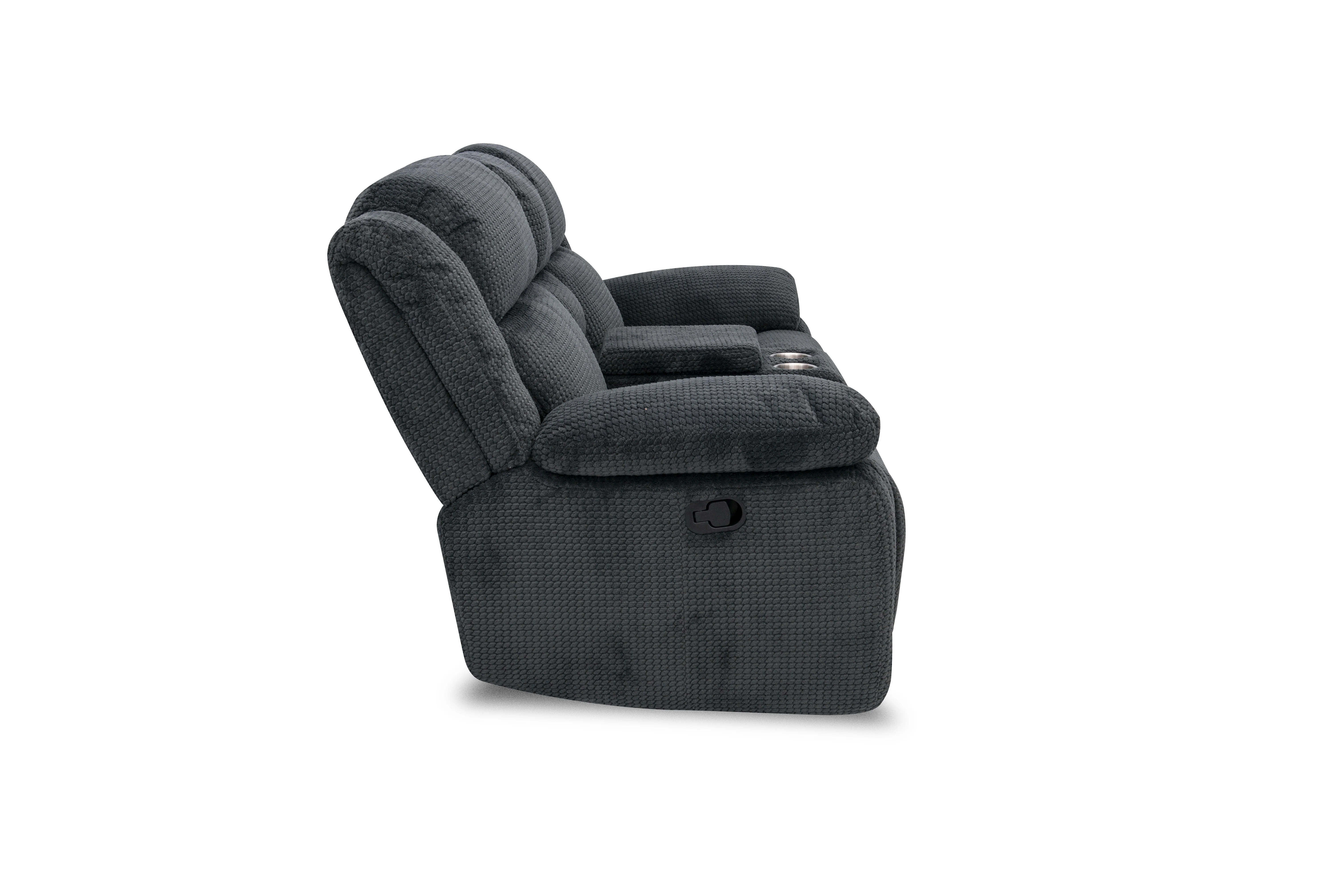 Jayne Reclining Console Loveseat - Image 9