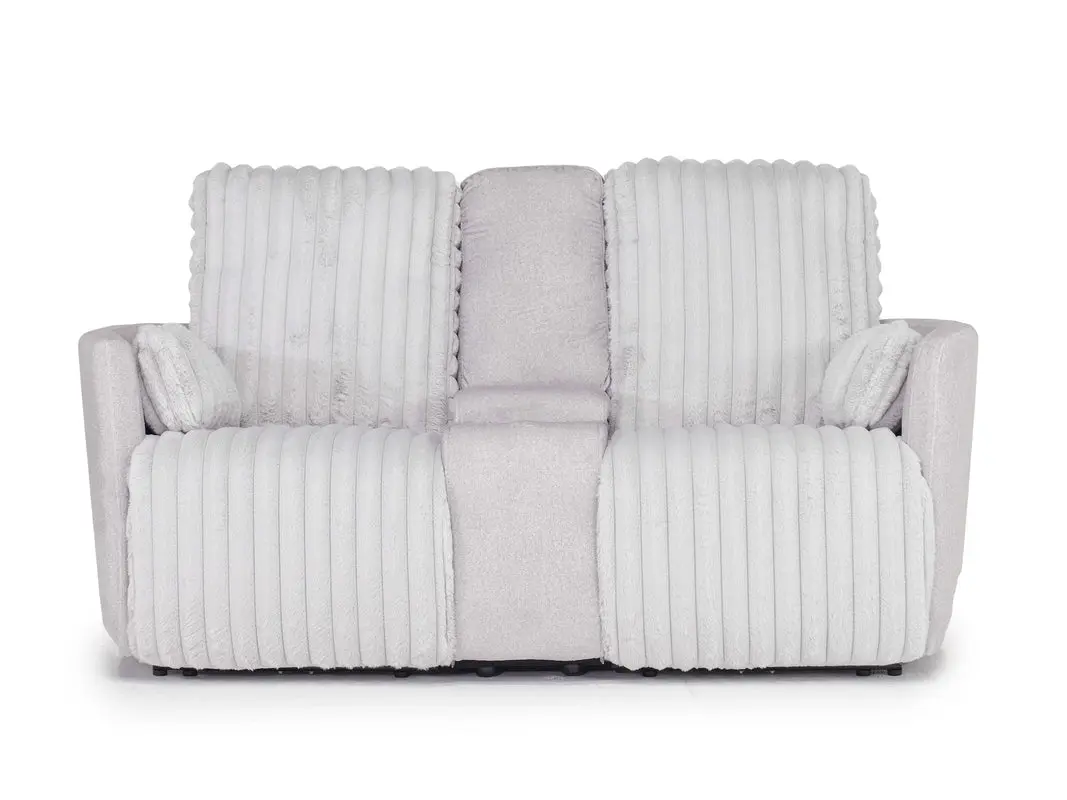 Jessica 2 Power Console Loveseat - Image 3