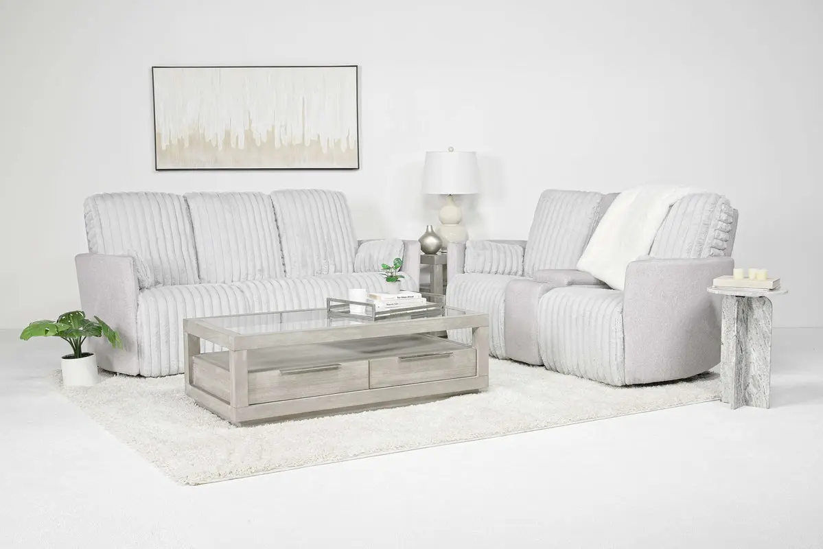 Jessica 2 Power Console Loveseat - Image 7