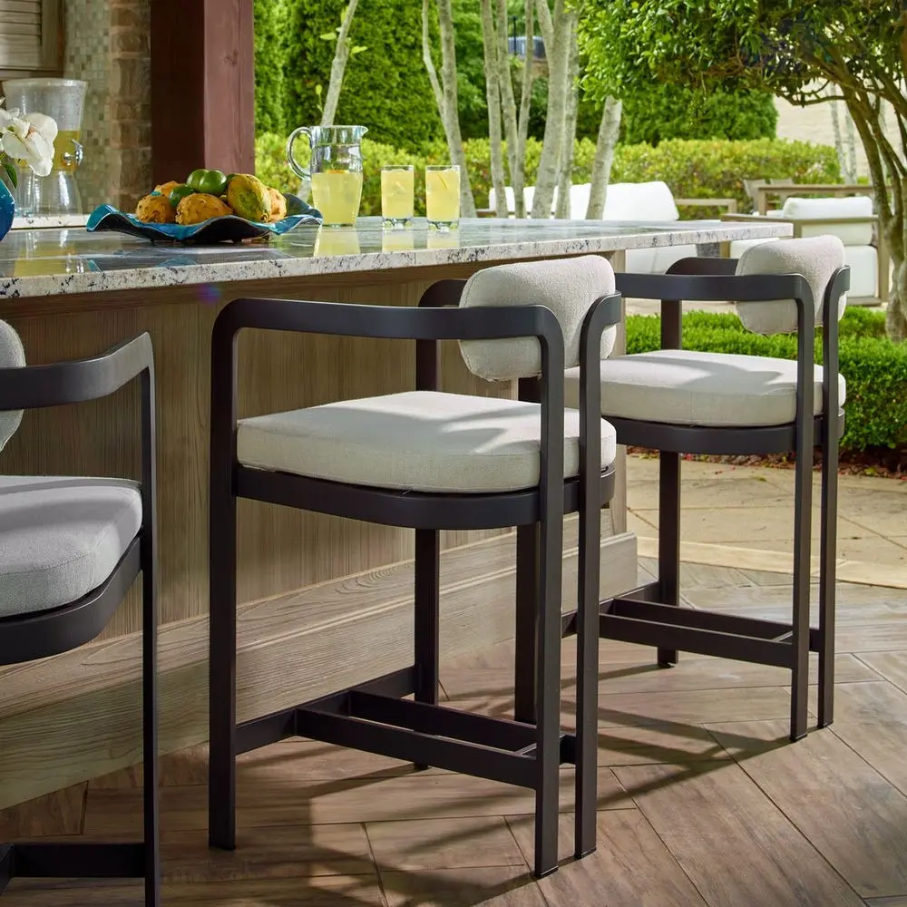Kalmar Outdoor Counter Height Stool - Image 8
