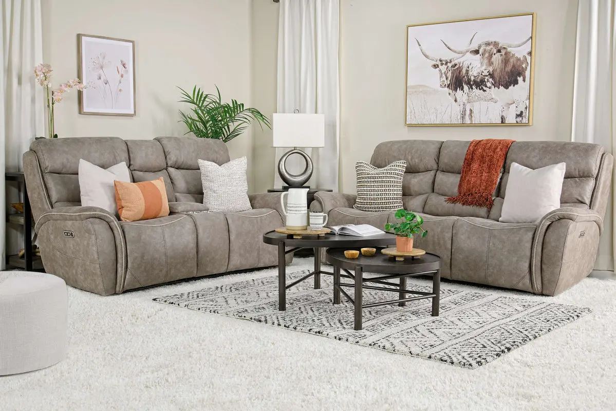 Kamari 2 Power Console Loveseat - Image 6