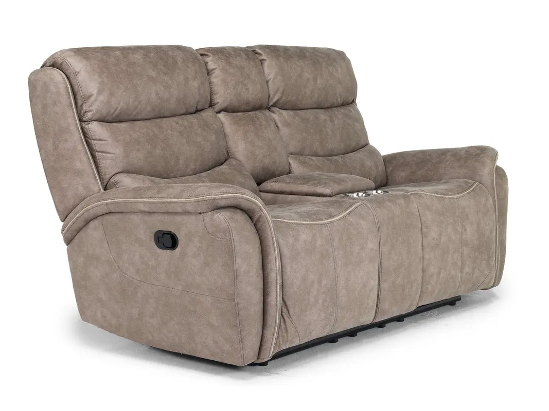 Kamari Reclining Console Loveseat