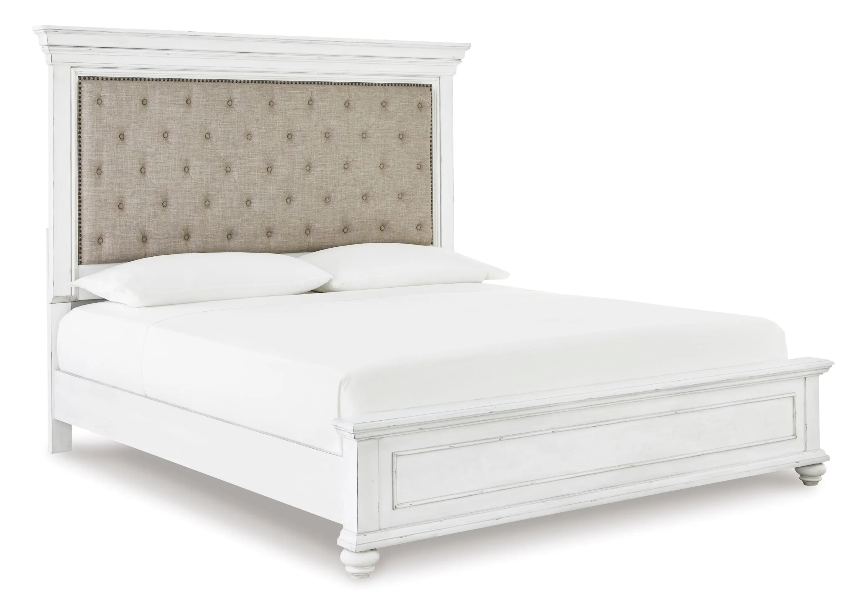 Kanwyn Upholstered Panel Bed - Image 3