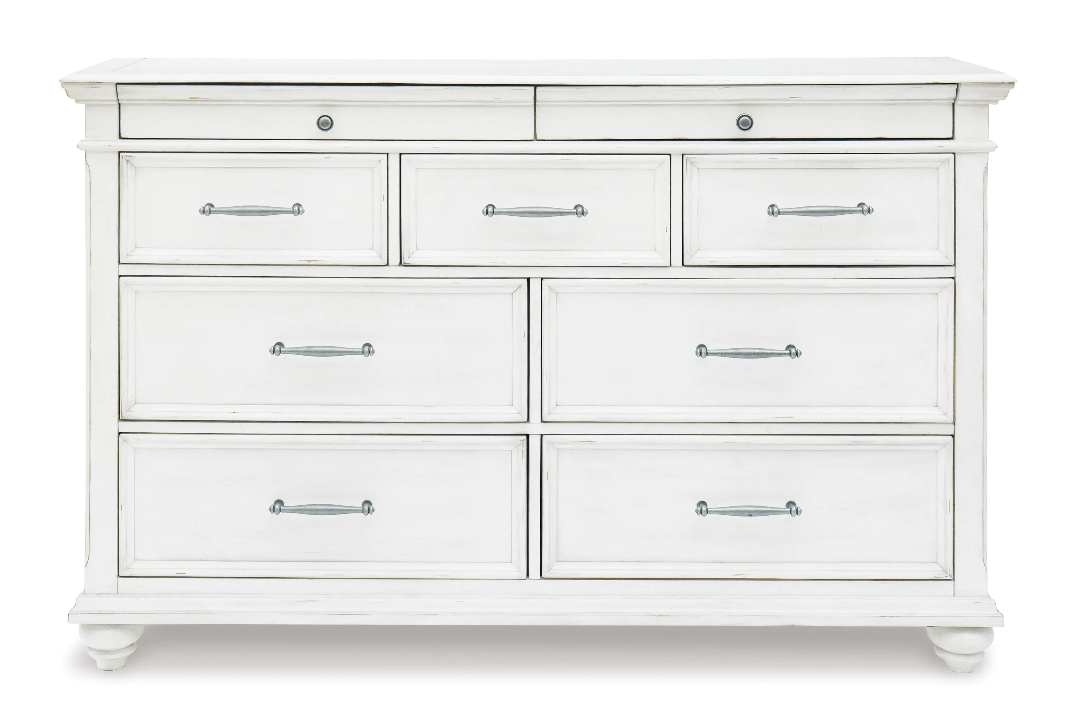 Kanwyn Upholstered Panel Bed & Dresser & Mirror & Nightstand - Image 10