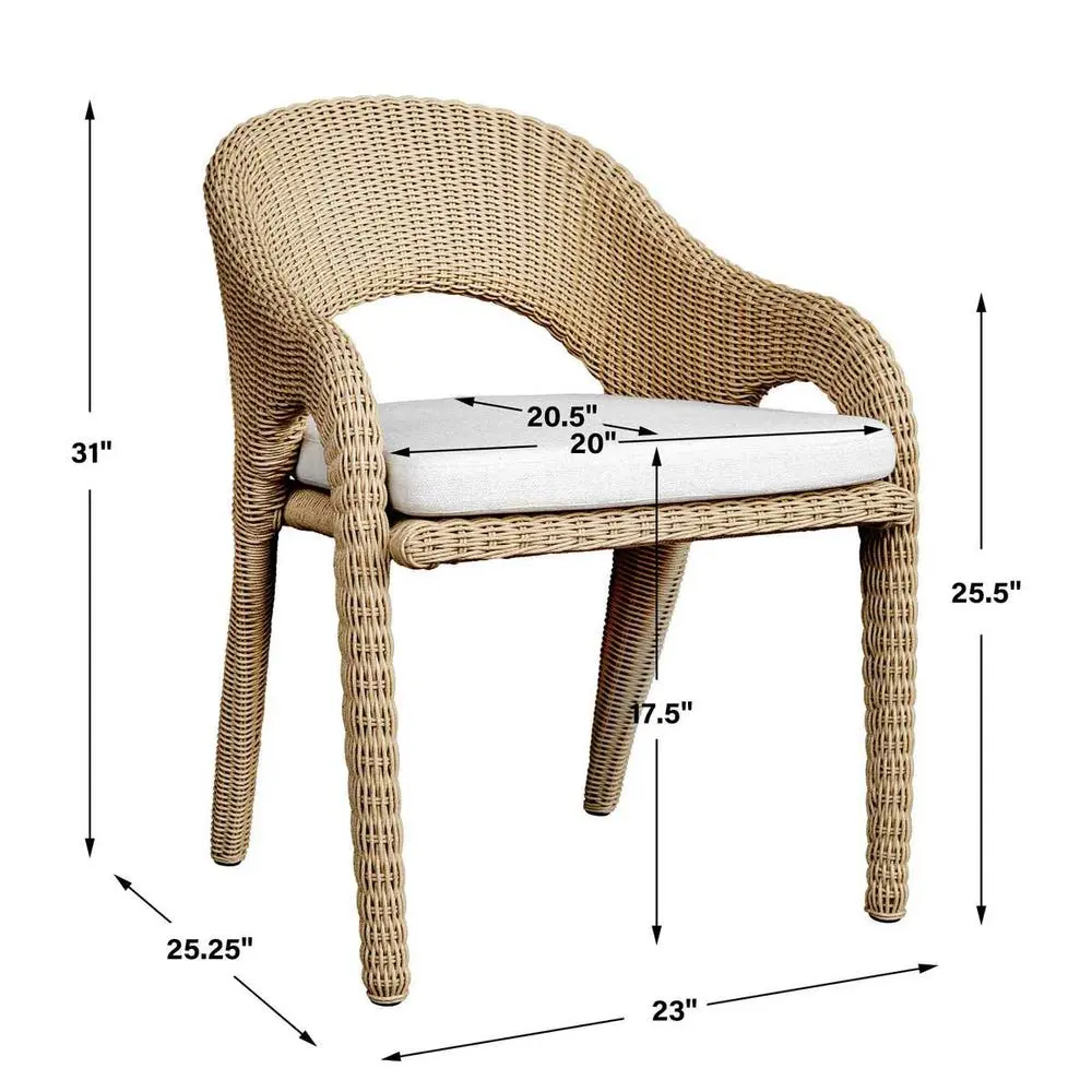 Kavali Outdoor Arm Chair - Image 12