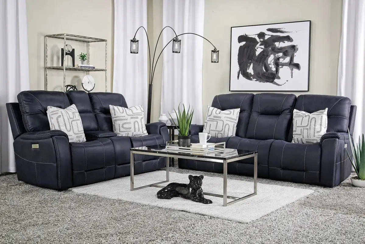 Kingston 3 Power Console Loveseat - Image 30