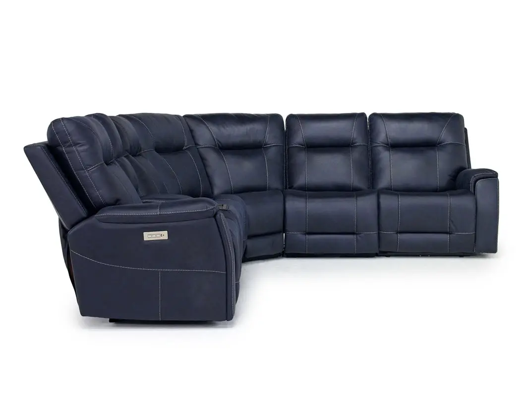 Kingston 6 Piece 3 Power Sectional - Image 5