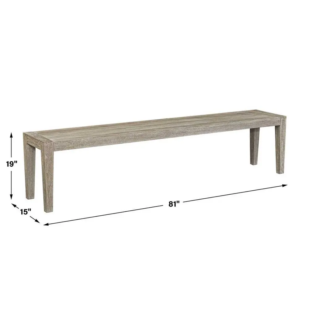 Kirkham Outdoor Bench - Image 7