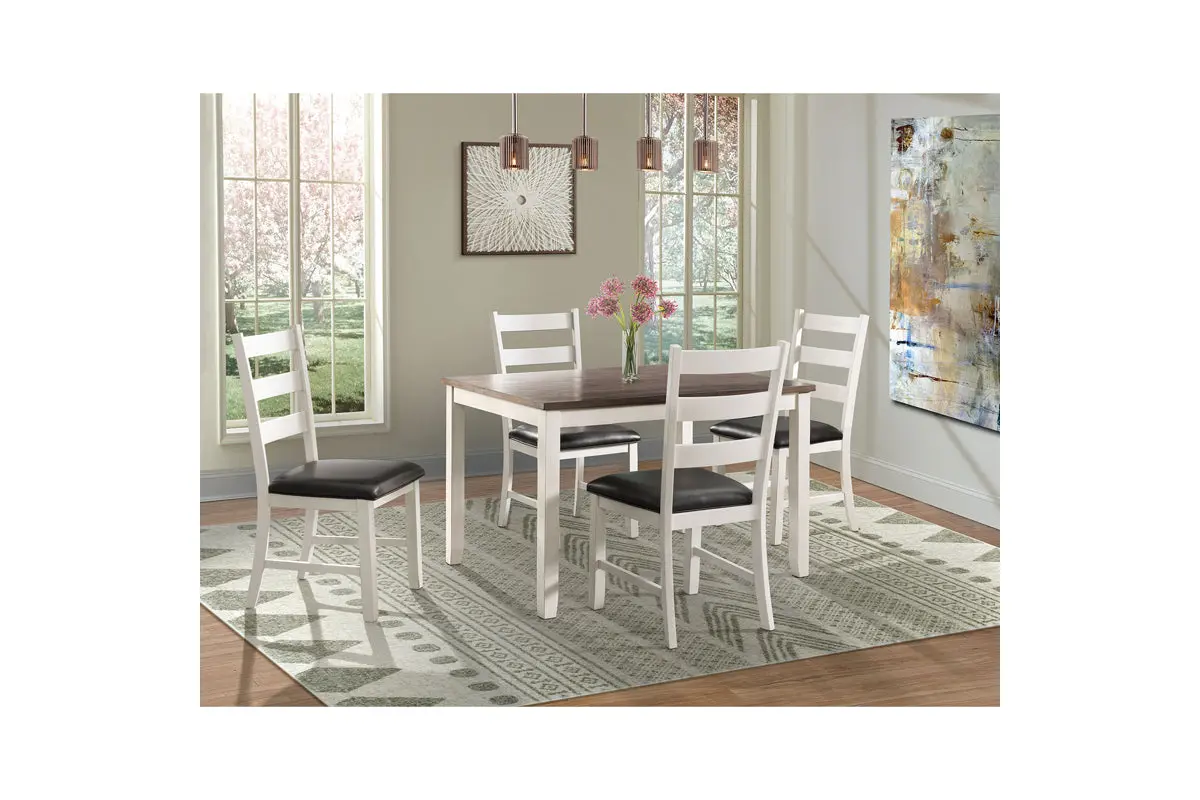 Kona Dining Table & 4 Chairs