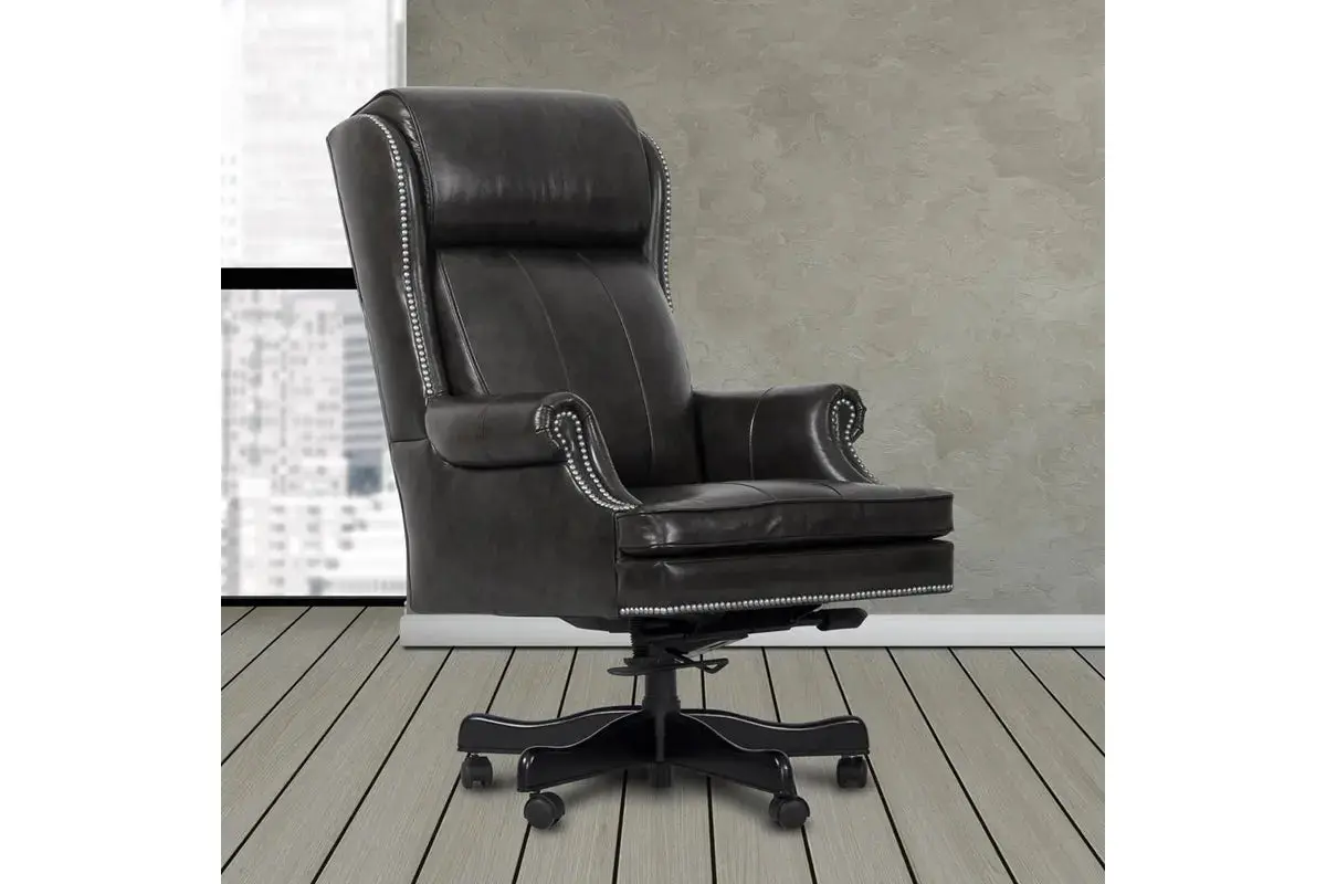 Leather Office Desk Chair - Image 11