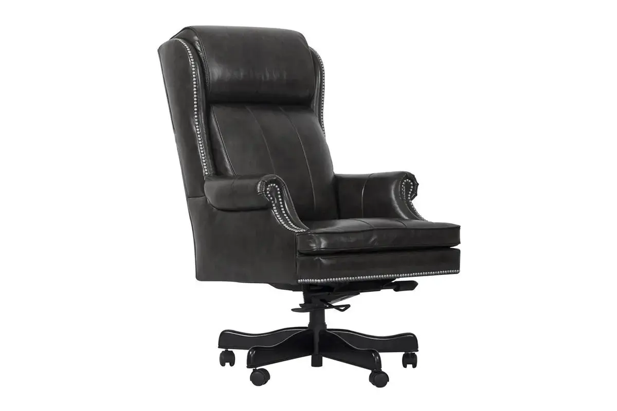 Leather Office Desk Chair - Image 3