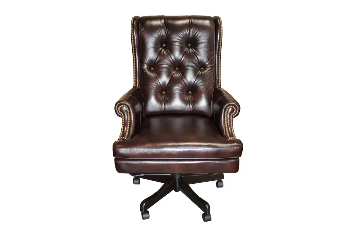 Leather Office Desk Chair - Image 8