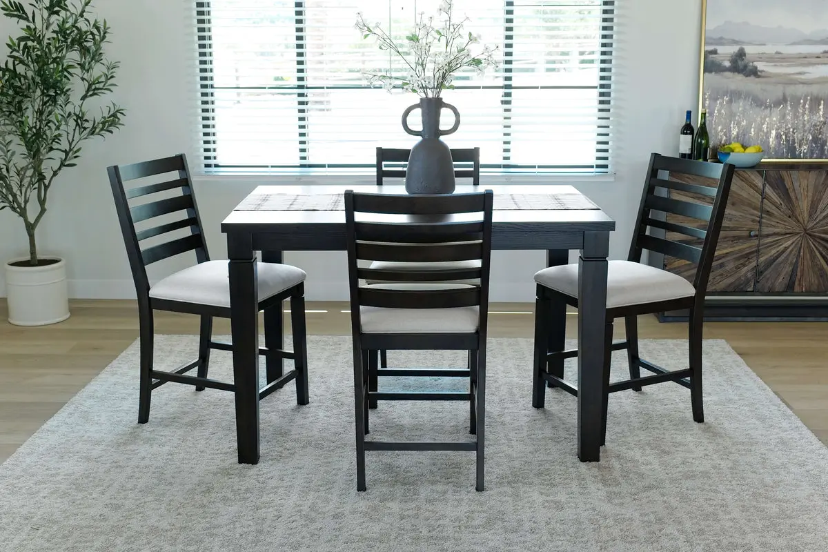 Lincoln Counter Height Dining Table & 4 Stools - Image 2
